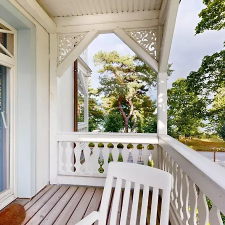 Daire Fewo Direkt Am Strand, Mit Balkon Mit Meerblick, Villa Strandburg, Binz Binz
