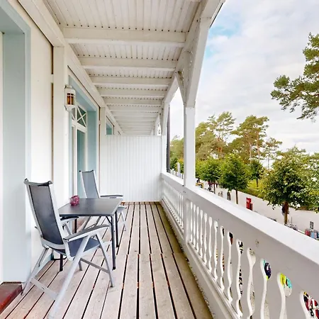 Fewo Direkt Am Strand, Mit Balkon Mit Meerblick, Villa Strandburg, Binz *