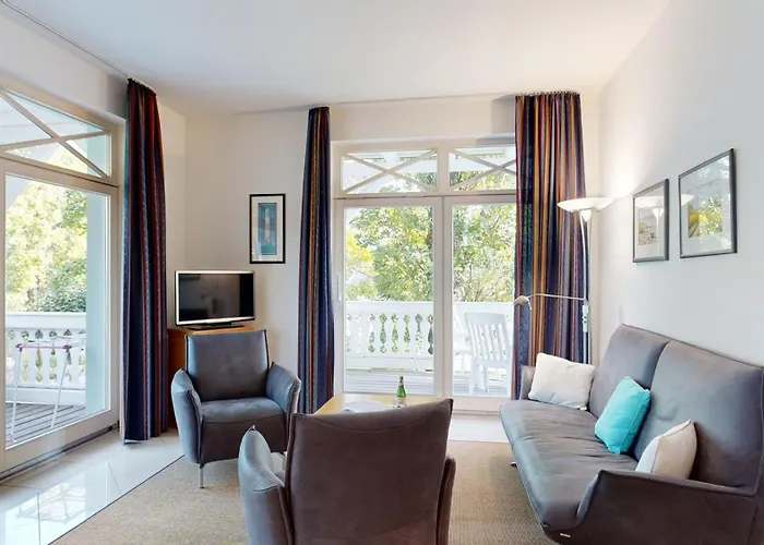דירה Direkt Am Strand, Mit Balkon Mit Meerblick, Strandburg,