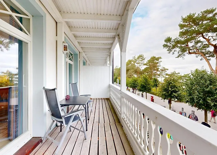 דירה Direkt Am Strand, Mit Balkon Mit Meerblick, Strandburg,